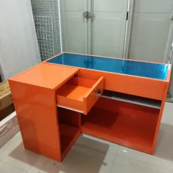 Mejakasir standart 125 Cm Orange 