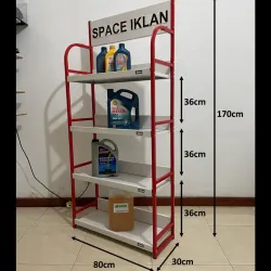 Rak Display Untuk Olie 