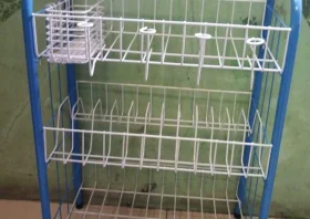 Jual Grosir dan Ecer Rak Piring Mini 3 susun