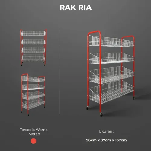 Rak Snack dan Roti Rak Snack SH-RIA  P.70 cm 2 rak_snack_sh_ria_2