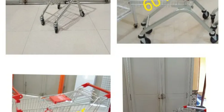 Trolley Belanja Supermarket 