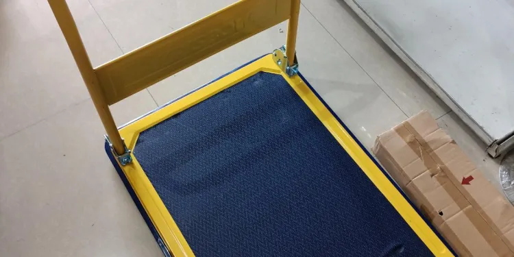 Trolley Barang 150 kg Kuning - Biru