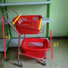 Trolley Dorong Plastik